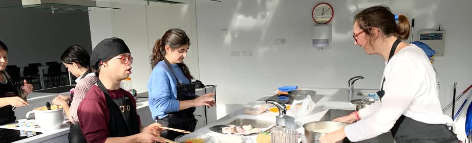 Cooking in the learning classroom