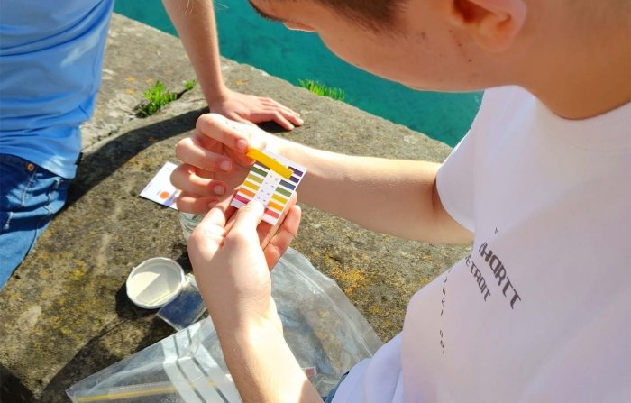 Lab techniques. Urumea river's water analysis.
